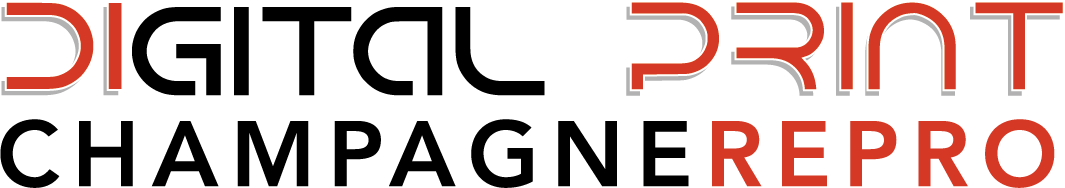 Logo Digital Print, Champagne Repro