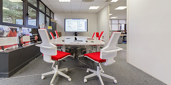 Salle de réunion chez Champagne Repro